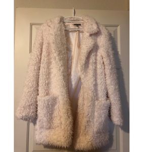 NWOT- Faux shaggy fur coat
